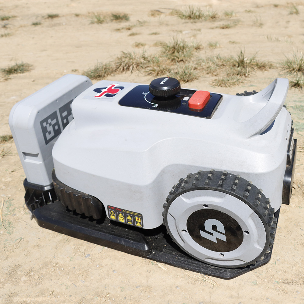 Smart Automatic Lawn Mower App - スマートロボット芝刈り機。ワイヤレスでアプリから操作可能。自動で芝を刈り、障害物を回避。盗難防止機能と防水機能を搭載。