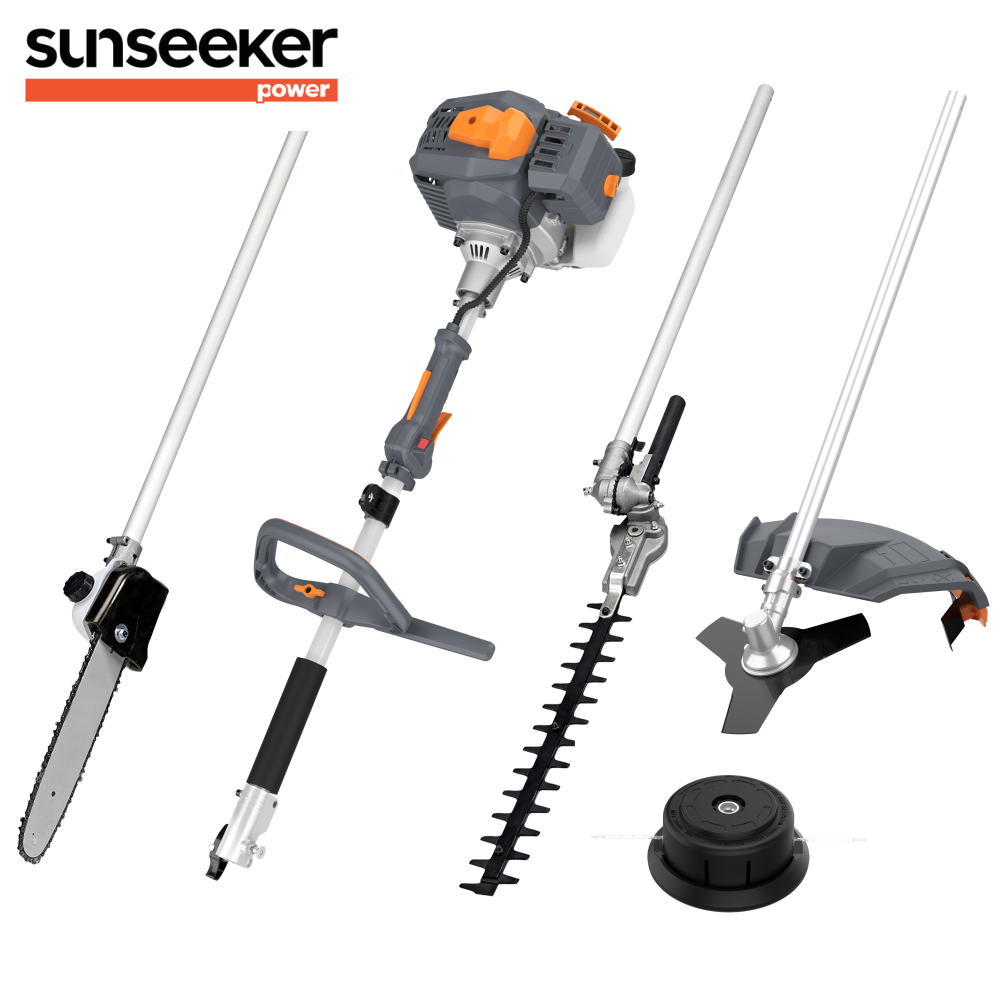 Cordless Hedge Trimmer Pole 2 In 1 - MFT543I 42.7cc 2ストロークコードレス4-in-1トリマー、ヘッジトリマー、ポールソー、剪定ばさみ、多機能ブラシカッター、OEM、農場、牧場用