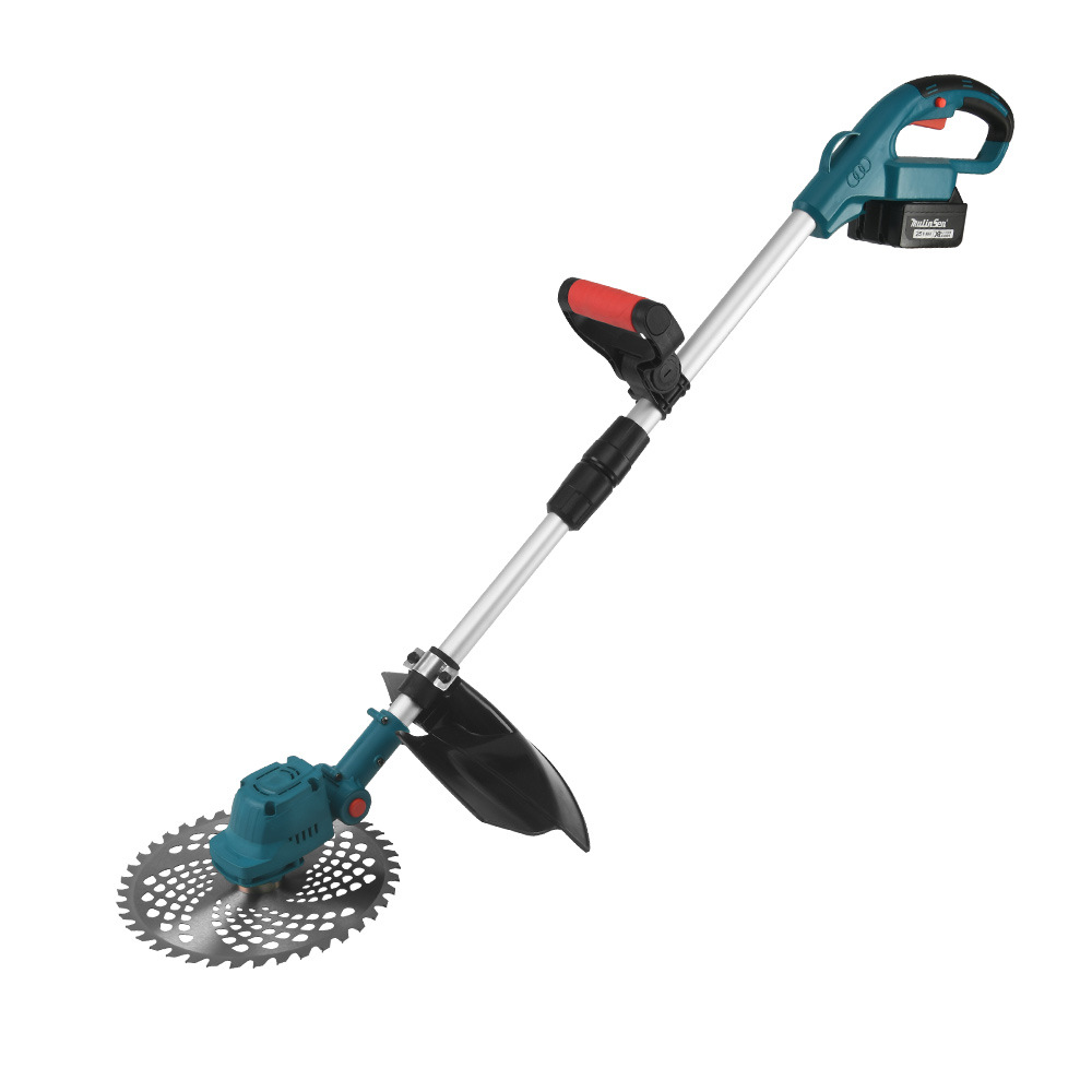 Brushless Cordless Grass Trimmer 21V - カスタムDD3425伸縮式21V 10インチ電動芝刈り機、庭用、コードレス、手持ち式、ブラシレスエンジン搭載