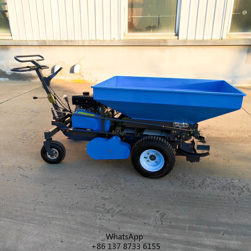 Fertilizer Spreader Walk Behind Broadcast - 小型手押し式散布機 大容量 手動式 農場用 高生産性 農業用肥料散布機