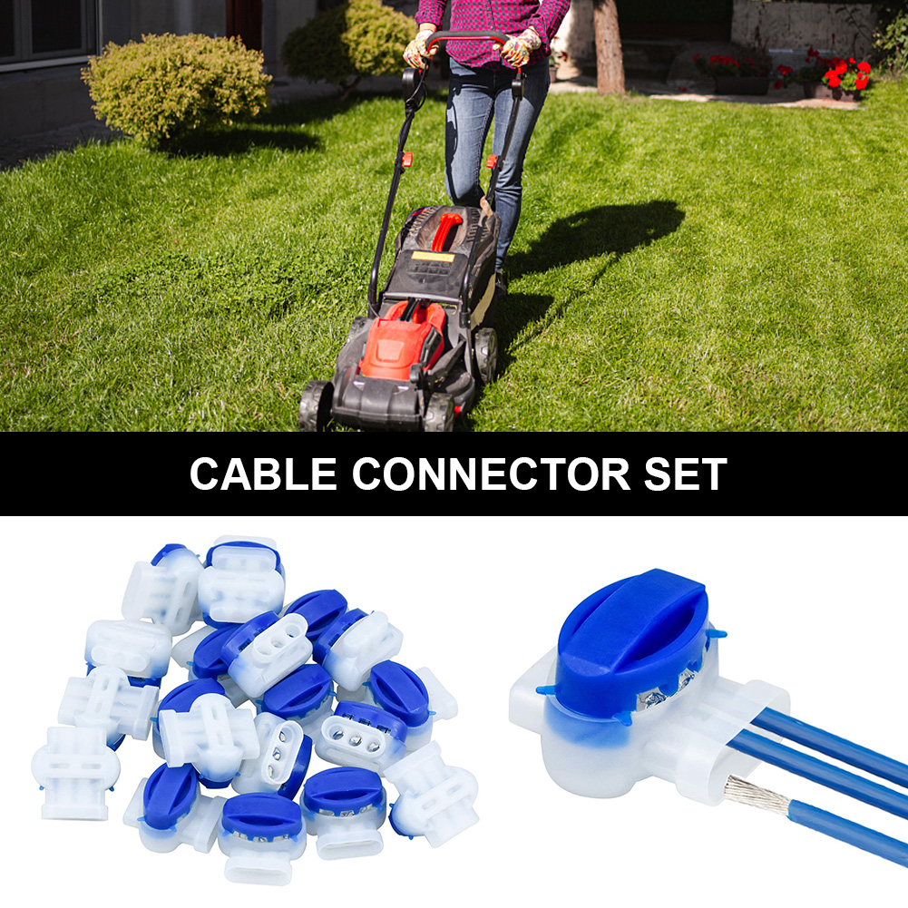 10-100 個防水ケーブルクランプワイヤーコネクタ 3pi - Robotic Lawn Mower Boundary Wire のレビューと価格