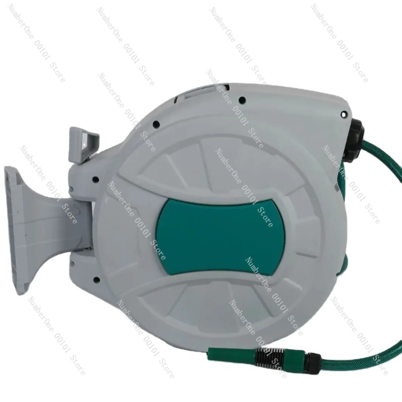 30メートルヘビーデューティー格納式ホースリール、壁掛け式自 - Garden Hose Reel Automatic Retractable 30M のレビューと価格