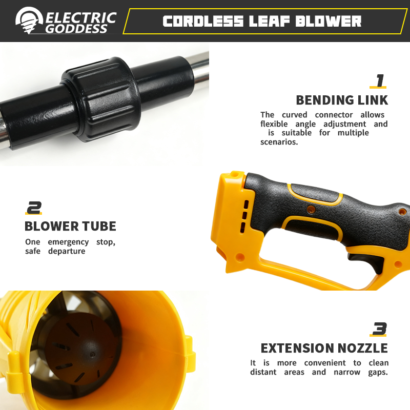 コードレス電動エアブロワー ブラシレスリーフブロワー 集塵機 - Cordless Leaf Blower Brushless 20V のレビューと価格