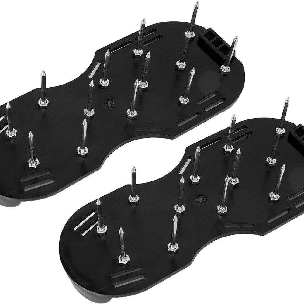 芝生エアレータースパイクシューズ耐久性のある園芸用靴草の健康 - Lawn Aerator Shoes Spikes Heavy Duty のレビューと価格