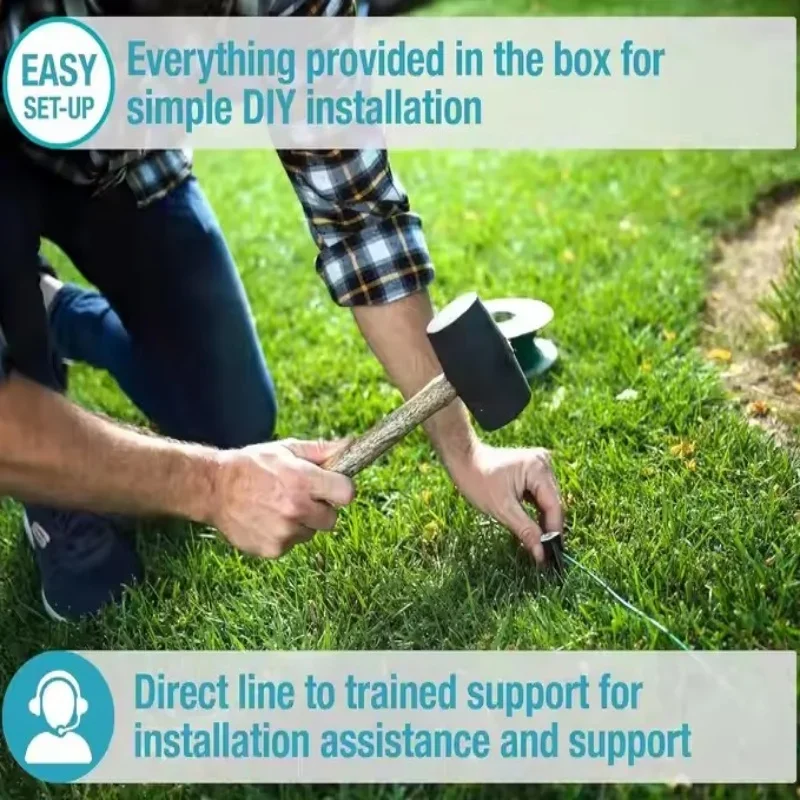グレーの自動芝刈り機、スマートロボット式家庭用芝刈り機、アプ - Smart Automatic Lawn Mower App のレビューと価格