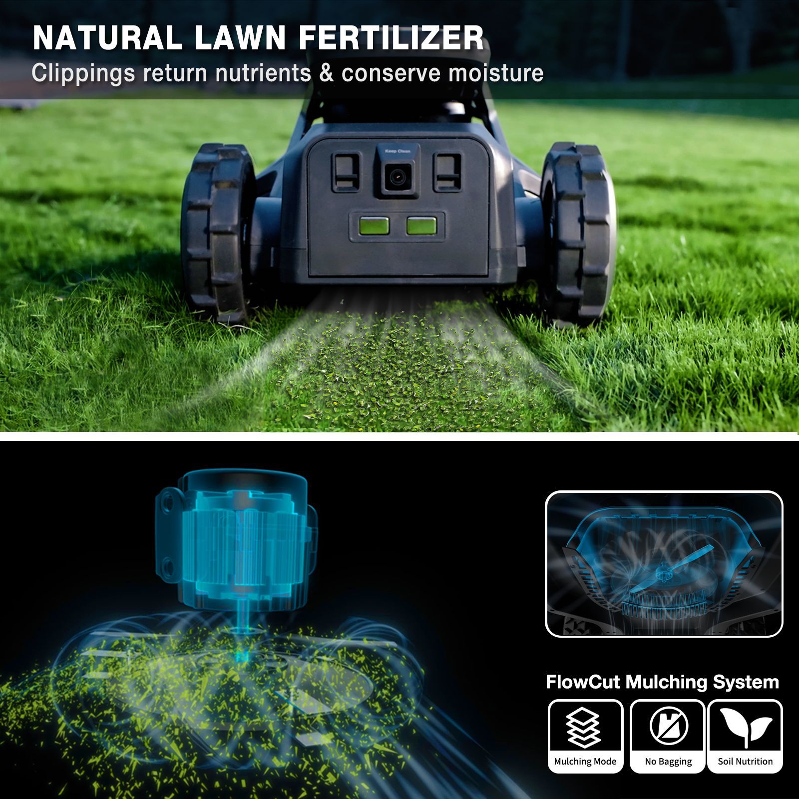 TRONスマート芝刈りロボット 線引き不要 RTK統合視覚認 - Robotic Lawn Mower Boundary Wire のレビューと価格