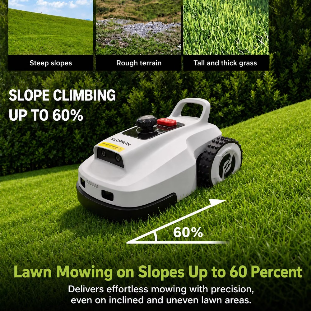 在庫あり／海外倉庫保管。スマートロボット式芝刈り機、自動運転 - Smart Automatic Lawn Mower App のレビューと価格