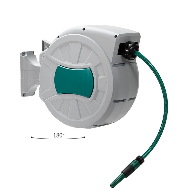 15m 25m 30m格納式ウォーターホースリール 自動巻き - Garden Hose Reel Automatic Retractable 30M のレビューと価格
