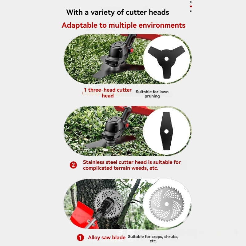 伸縮式ロッド草刈り機 ブラシレス電動芝刈り機 21V充電式リ - Brushless Cordless Grass Trimmer 21V のレビューと価格