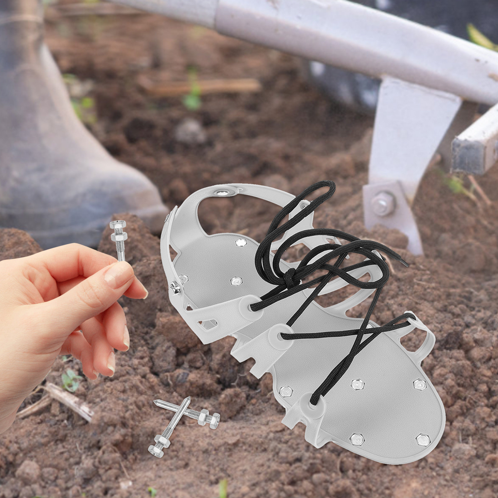 20個入り、金属製芝生通気靴用スパイク、頑丈な交換用ペグ、庭 - Lawn Aerator Shoes Spikes Heavy Duty のレビューと価格