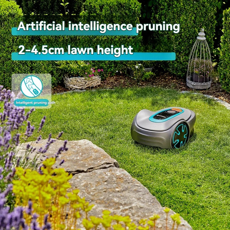 500平方メートルの庭用GPS搭載自動ロボット芝刈り機、アプ - Smart Automatic Lawn Mower App のレビューと価格