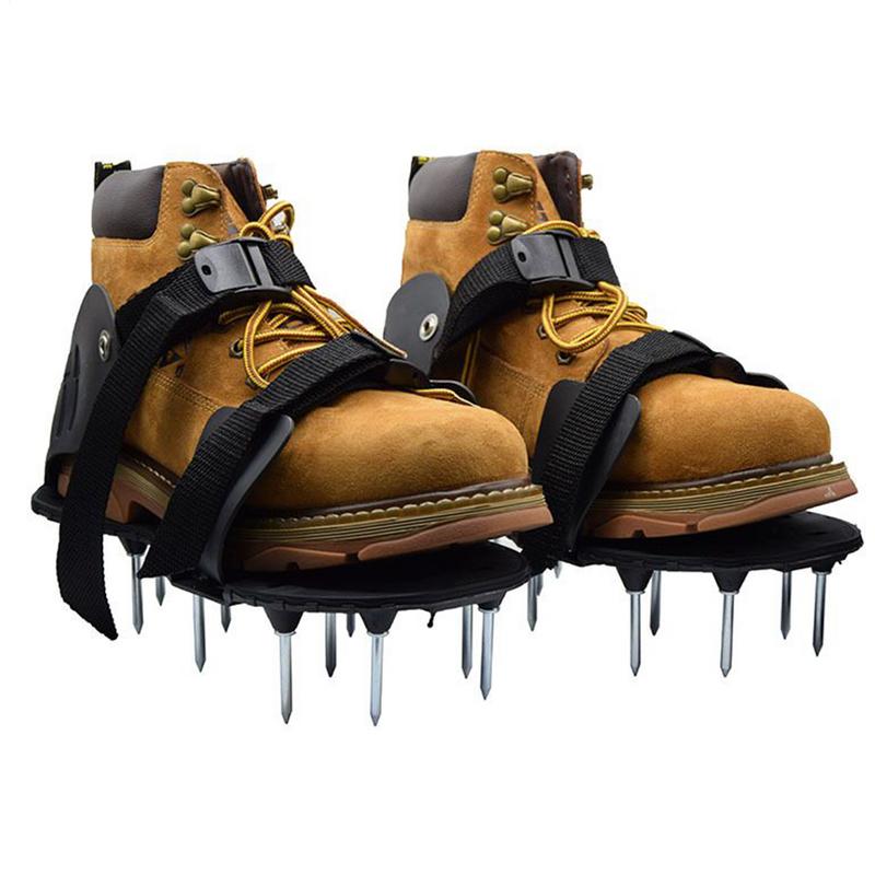 エアレートシューズ芝生エアレーターシューズヘビーデューティス - Lawn Aerator Shoes Spikes Heavy Duty のレビューと価格