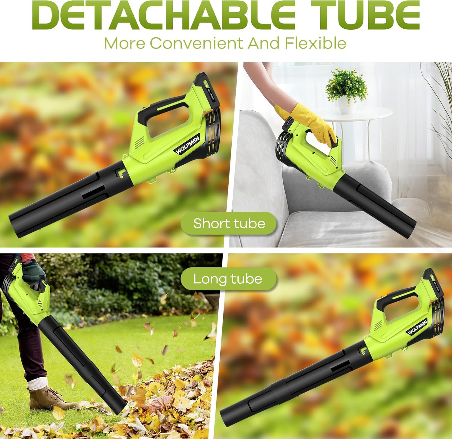 コードレス電動ブロワー。軽量で2段階の風量調節が可能な、庭、 - Cordless Leaf Blower Brushless 20V のレビューと価格