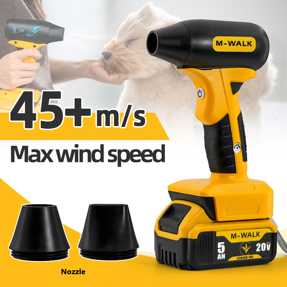 M-WALK 130000RPM ブラシレス電動ターボブロワ - Cordless Leaf Blower Brushless 20V のレビューと価格
