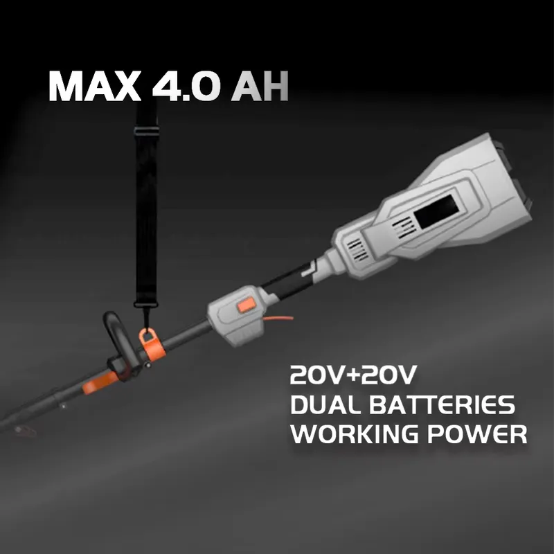 40Vコードレス2*20Vストリングトリマー/エッジャー4- - Cordless Hedge Trimmer Pole 2 In 1 のレビューと価格