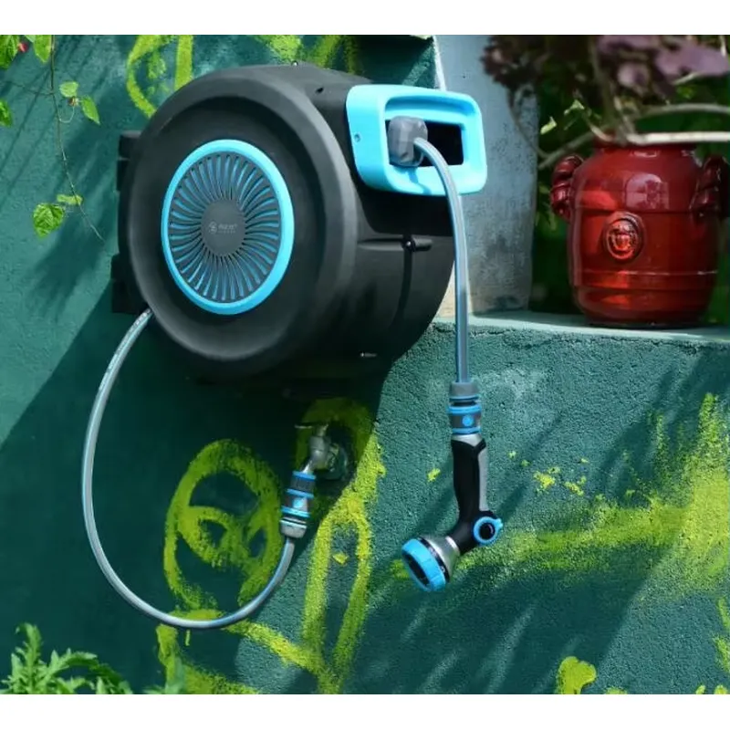 中国製自動巻き取り式ホースリール（20m/30m）、ABSボ - Garden Hose Reel Automatic Retractable 30M のレビューと価格