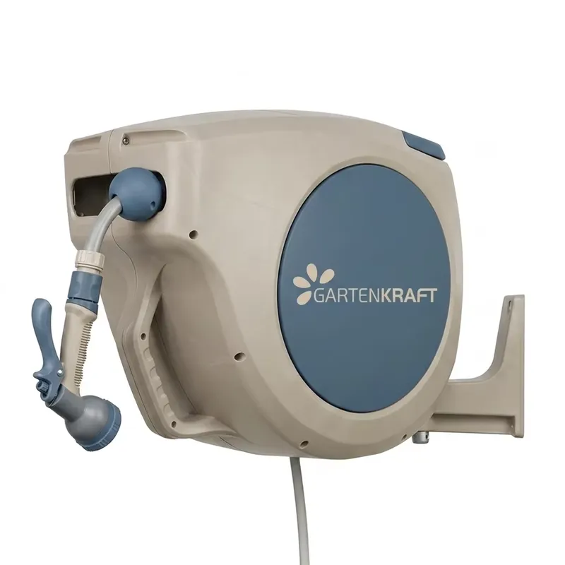 GARTENKRAFT RK-30S 30M 壁掛け式フレキ - Garden Hose Reel Automatic Retractable 30M のレビューと価格