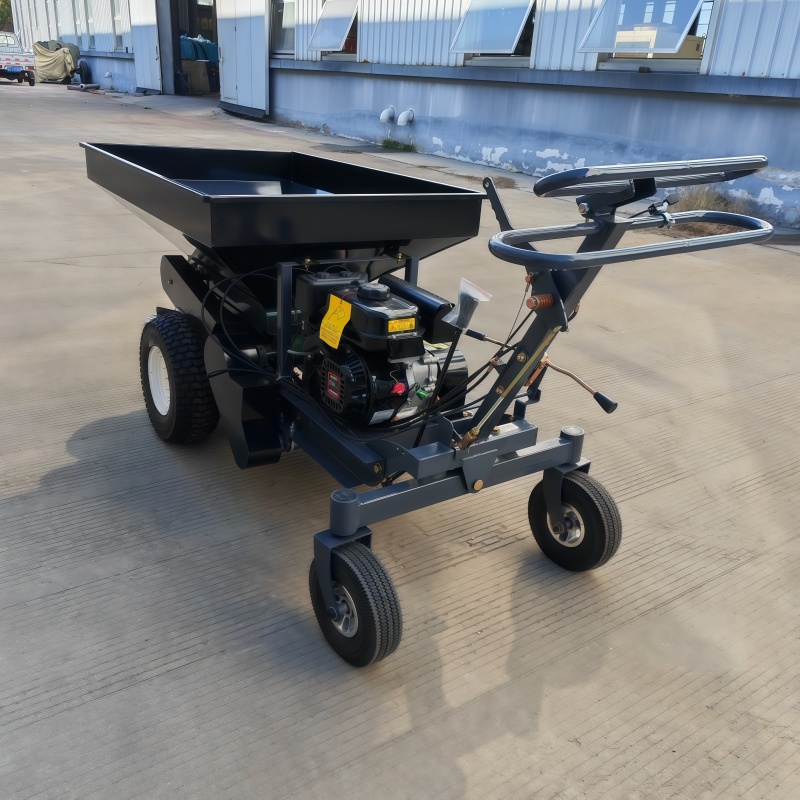 WIGON製、小型自走式エンジン駆動型、ギアボックス式、広範 - Fertilizer Spreader Walk Behind Broadcast のレビューと価格