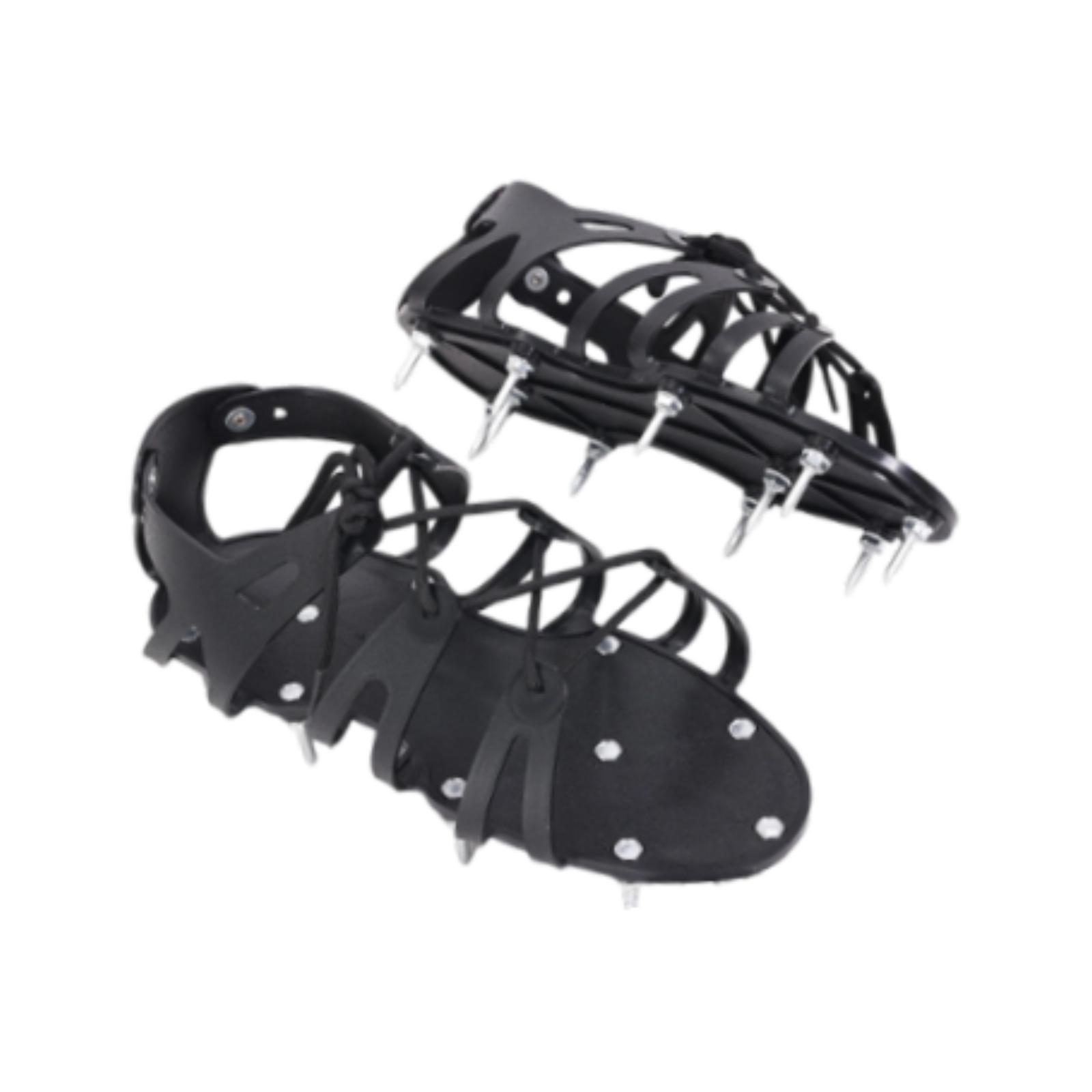 2個入り、スパイク付き芝生用エアレーターシューズ。実用的で耐 - Lawn Aerator Shoes Spikes Heavy Duty のレビューと価格