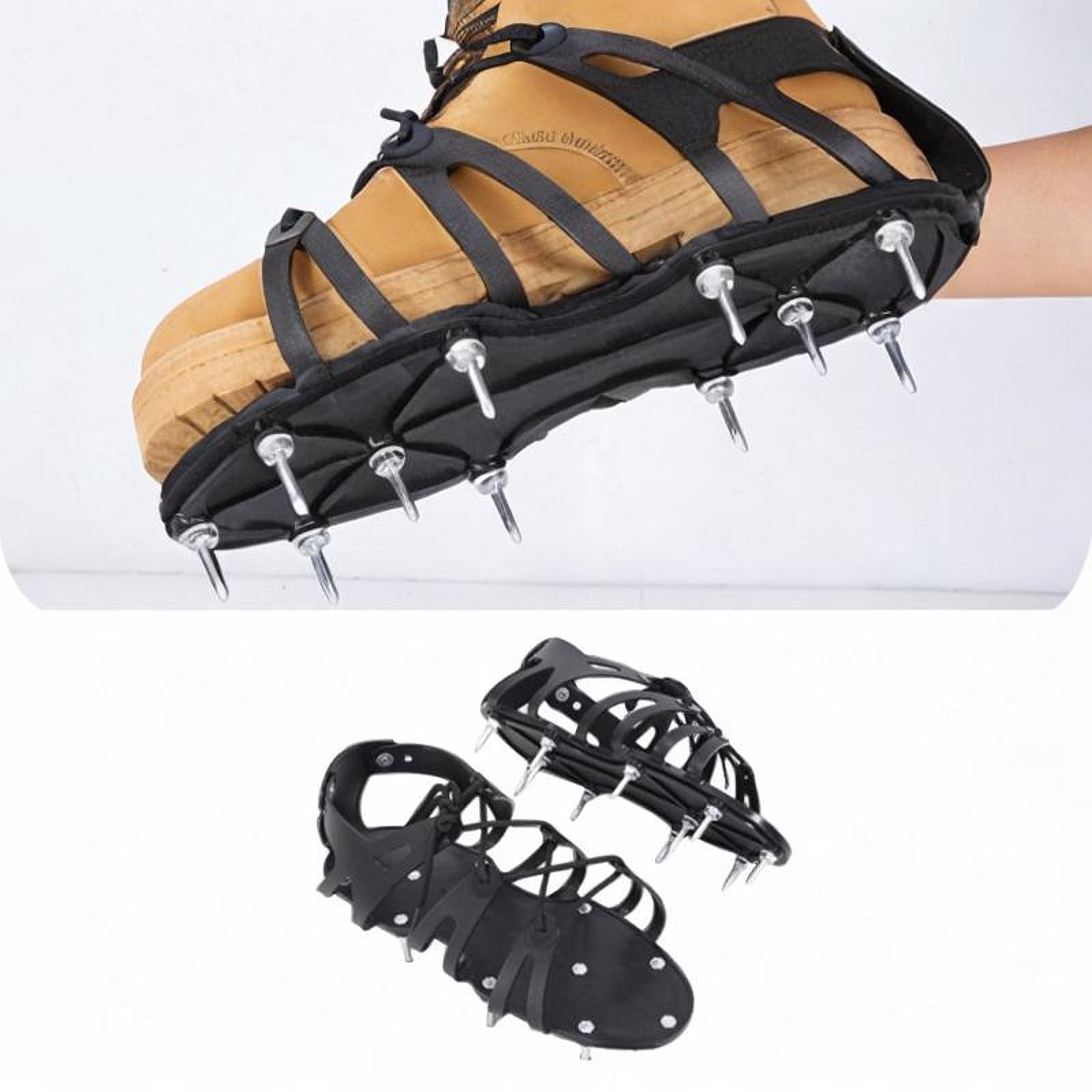 2個入り、スパイク付き芝生用エアレーターシューズ。実用的で耐 - Lawn Aerator Shoes Spikes Heavy Duty のレビューと価格
