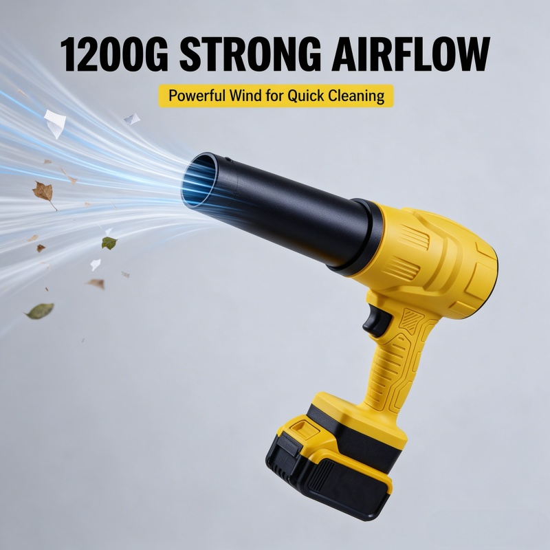 ブラシレスコードレスブロワー 1200g 高出力ターボ電動ブ - Cordless Leaf Blower Brushless 20V のレビューと価格