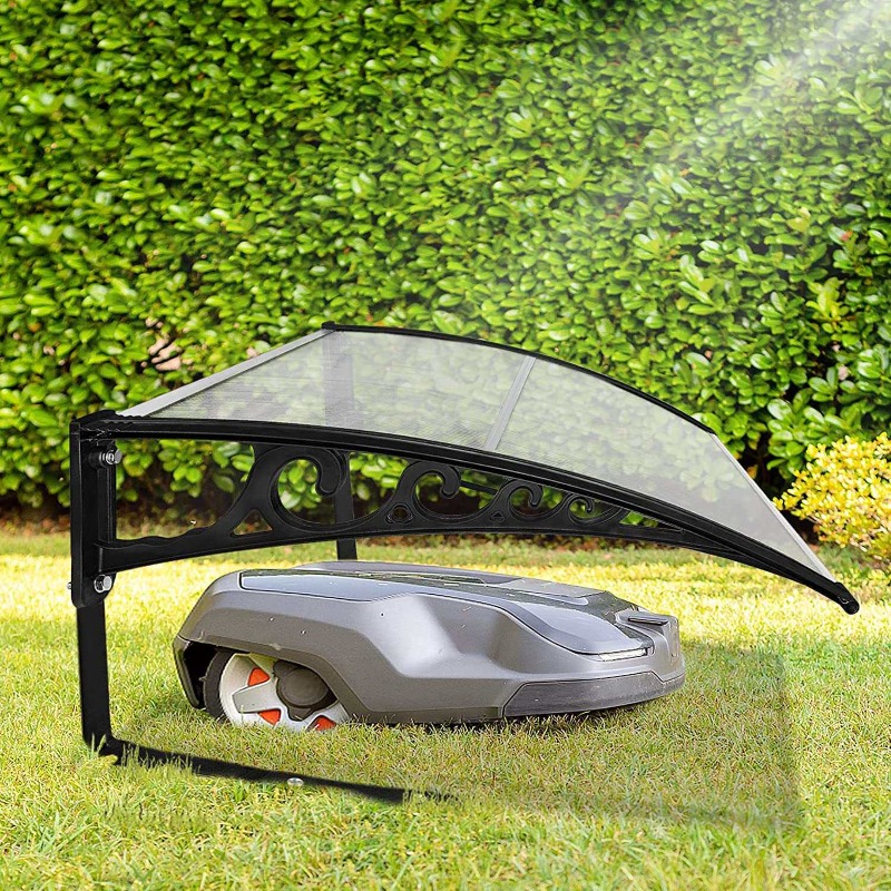 ロボット式芝刈り機用ガレージ、屋外用シェルター、雨や雹、紫外 - Robotic Mower Garage Shelter Canopy のレビューと価格