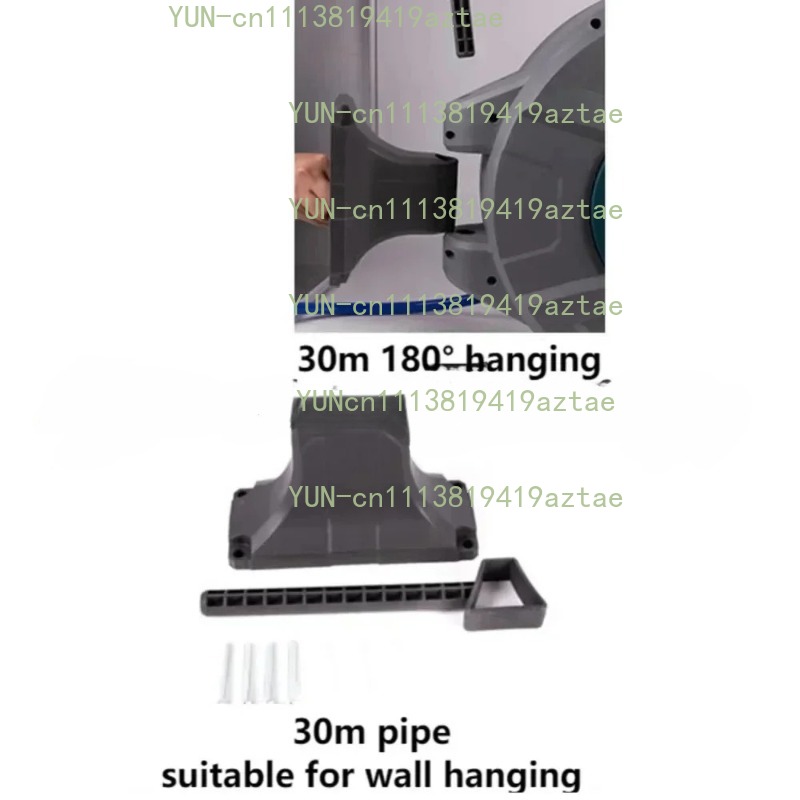 30メートル自動巻き取り式ホース収納リール 11x15mmパ - Garden Hose Reel Automatic Retractable 30M のレビューと価格